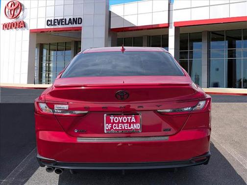 Supersonic Red 2025 Toyota Camry SE