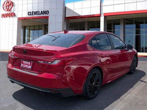 Supersonic Red 2025 Toyota Camry SE