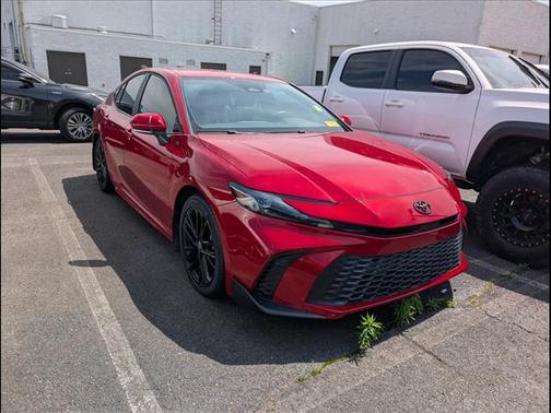 Supersonic Red 2025 Toyota Camry SE