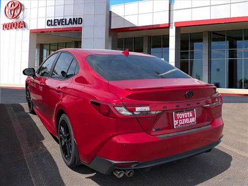 Supersonic Red 2025 Toyota Camry SE