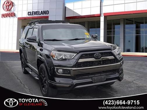 Midnight Black Metallic 2019 Toyota 4Runner Limited