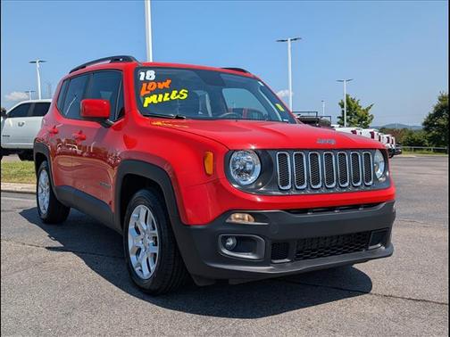 Omaha Orange 2018 Jeep Renegade Latitude