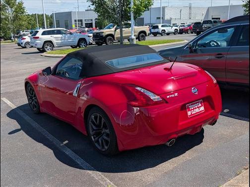 Solid Red 2017 Nissan 370Z Touring
