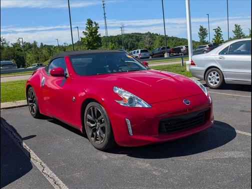 Solid Red 2017 Nissan 370Z Touring