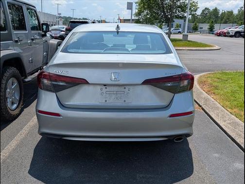Solar Silver 2025 Honda Civic Sport