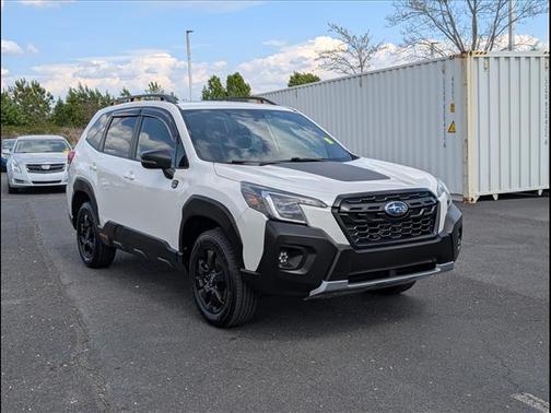 Crystal White Pearl 2022 Subaru Forester Wilderness
