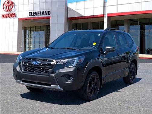 Crystal Black Silica 2025 Subaru Forester Wilderness