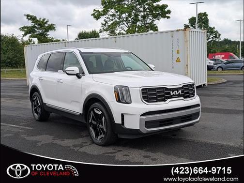 Glacial White Pearl 2023 Kia Telluride S