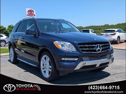 Lunar Blue 2015 Mercedes-Benz M-Class ML 350