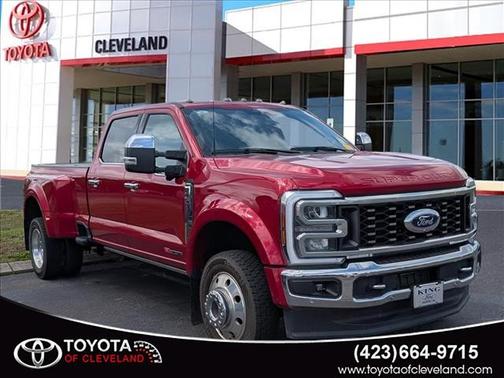 Race Red 2024 Ford F-450 Lariat
