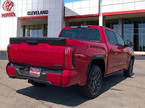 Supersonic Red 2026 Toyota Tundra Hybrid Platinum