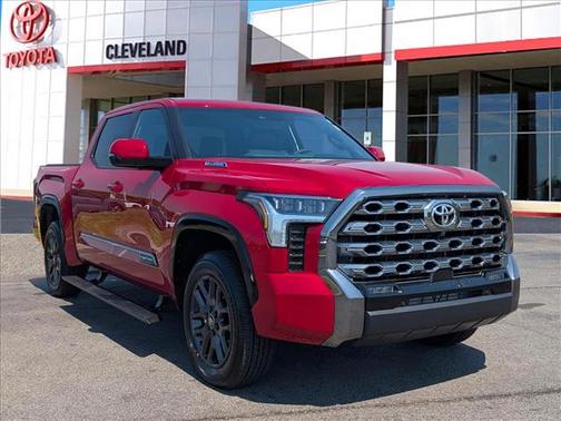 Supersonic Red 2026 Toyota Tundra Hybrid Platinum