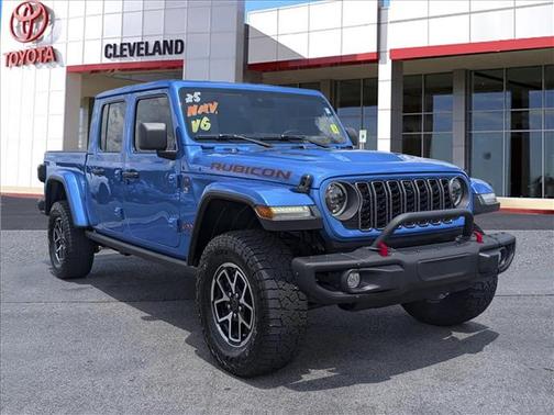 Hydro Blue Pearlcoat 2025 Jeep Gladiator Rubicon