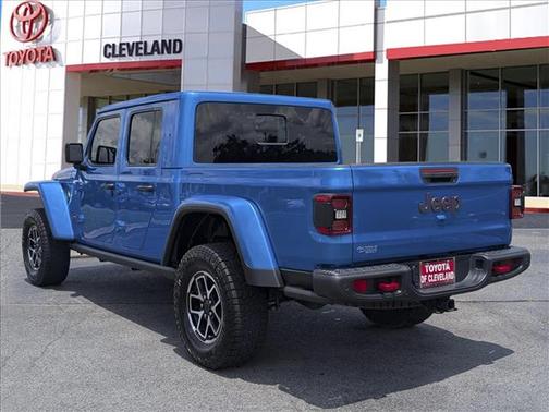 Hydro Blue Pearlcoat 2025 Jeep Gladiator Rubicon