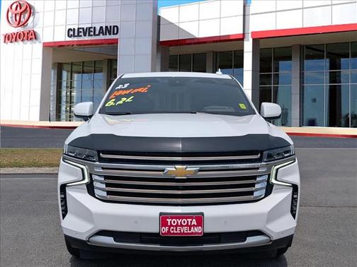 Summit White 2023 Chevrolet Tahoe 4WD High Country