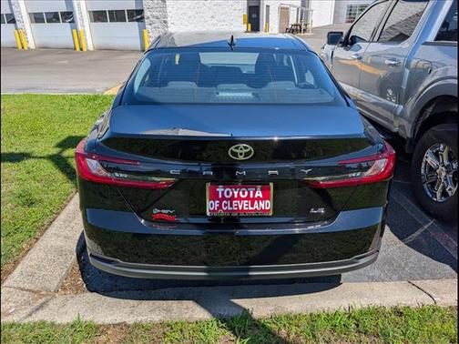 Midnight Black Metallic 2025 Toyota Camry LE