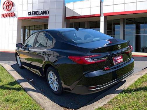 Midnight Black Metallic 2025 Toyota Camry LE