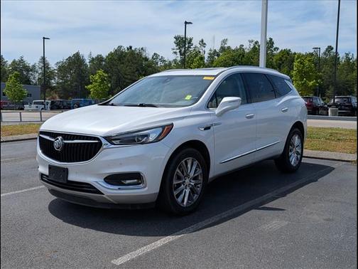 White Frost Tricoat 2018 Buick Enclave Premium