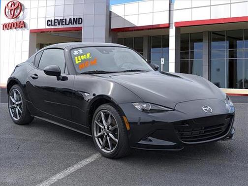 Jet Black Mica 2023 Mazda MX-5 Miata RF Grand Touring