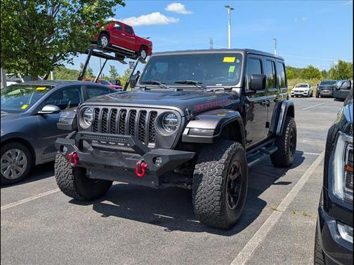 Granite Crystal Metallic Clearcoat 2021 Jeep Wrangler Unlimited Rubicon