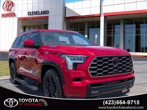 Supersonic Red 2026 Toyota Sequoia Platinum