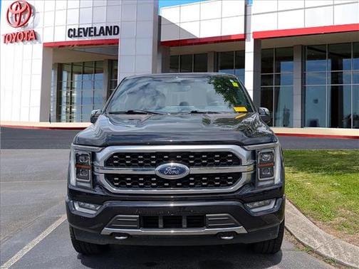 Agate Black 2021 Ford F-150 Platinum