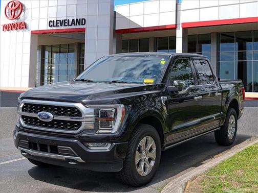Agate Black 2021 Ford F-150 Platinum