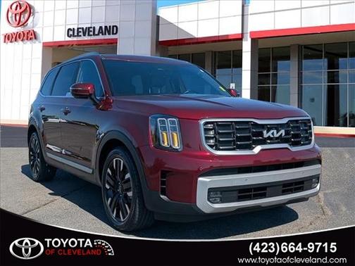 Dawning Red 2024 Kia Telluride SX Prestige