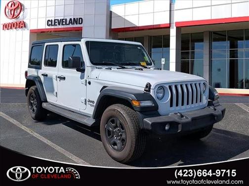 Bright White Clearcoat 2019 Jeep Wrangler Unlimited Sport