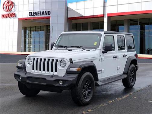 Bright White Clearcoat 2019 Jeep Wrangler Unlimited Sport