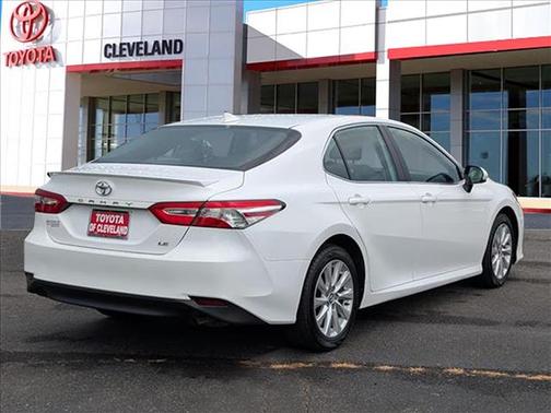 Super White 2020 Toyota Camry LE