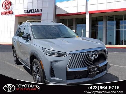 Harbor Gray 2026 INFINITI QX60 LUXE AWD