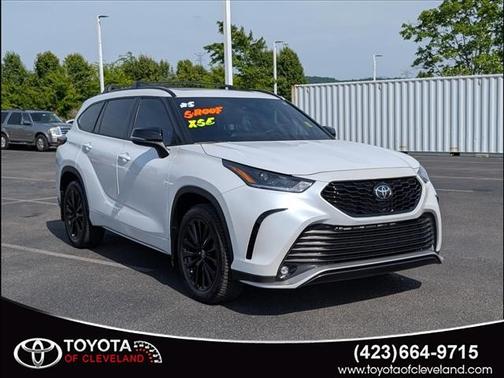 Wind Chill Pearl 2025 Toyota Highlander XSE