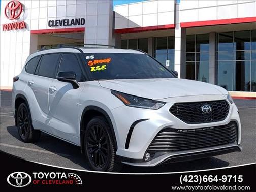 Wind Chill Pearl 2025 Toyota Highlander XSE
