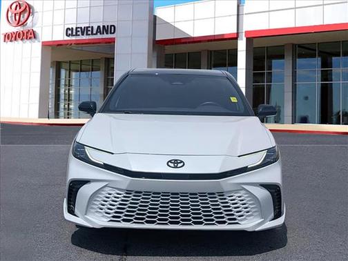 Midnight Black Metallic 2025 Toyota Camry XSE