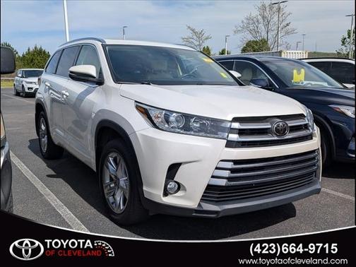 Blizzard Pearl 2017 Toyota Highlander Limited