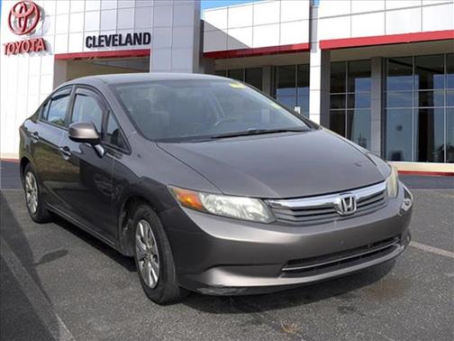 Gray 2012 Honda Civic LX