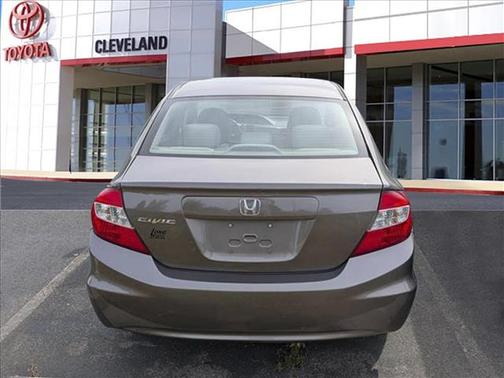 Gray 2012 Honda Civic LX