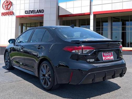 Midnight Black Metallic 2026 Toyota Corolla XSE