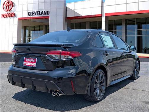 Midnight Black Metallic 2026 Toyota Corolla XSE