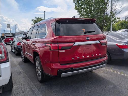 Supersonic Red 2024 Toyota Sequoia Capstone