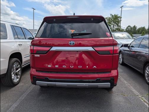 Supersonic Red 2024 Toyota Sequoia Capstone