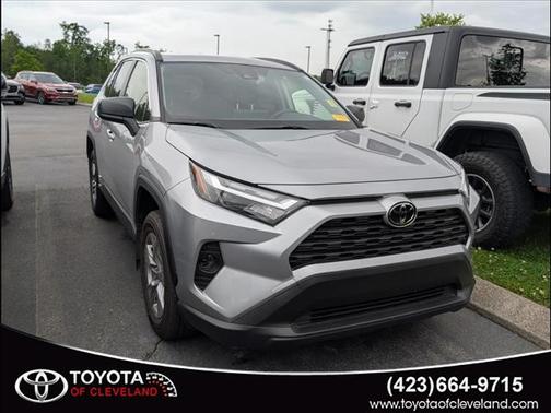 Silver Sky 2025 Toyota RAV4 Hybrid LE