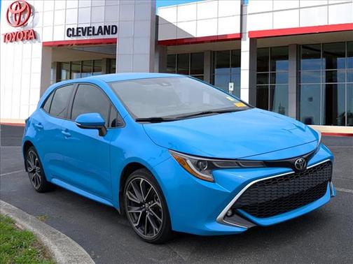 Blue Flame 2021 Toyota Corolla XSE
