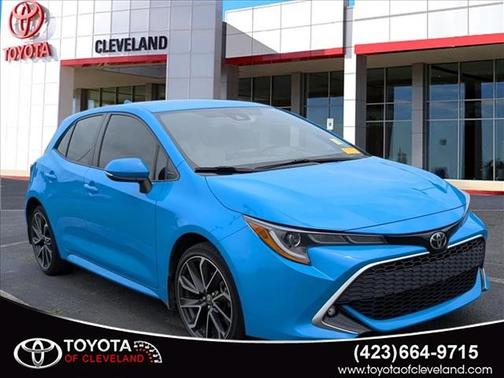 Blue Flame 2021 Toyota Corolla XSE