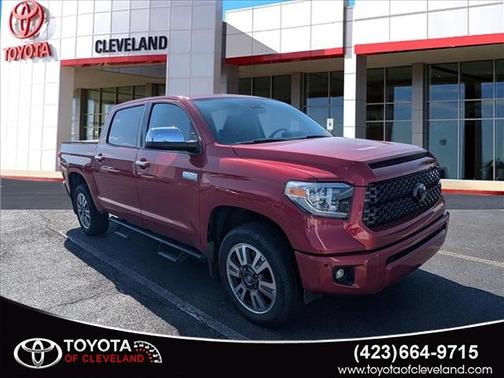 Barcelona Red Metallic 2021 Toyota Tundra Platinum
