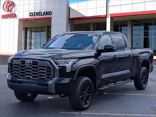 Midnight Black Metallic 2026 Toyota Tundra Platinum