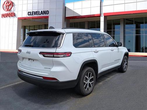 Bright White Clearcoat 2025 Jeep Grand Cherokee L Limited