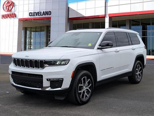 Bright White Clearcoat 2025 Jeep Grand Cherokee L Limited