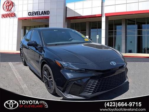 Midnight Black Metallic 2026 Toyota Camry SE